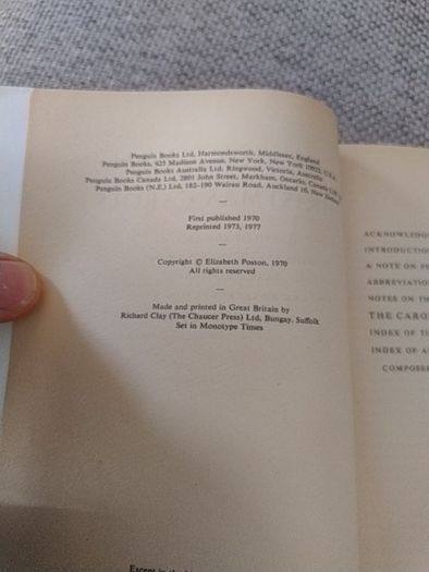 The Second Penguin Book of Christmas Carols 1977 in good condition FREE STANDARD POSTAGE INCLUDED