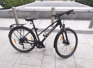Bike Trek Dual Sport 2 EQ Gen 4 Black Hybrid