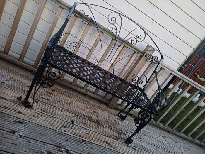 Steel bench