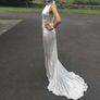 Amazing Sparkle Sequin Silver Dress Image 3