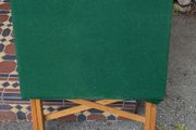 Folding card table