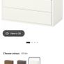White Chest of Drawers Image 5
