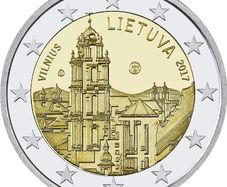 Lithuania 2 Euro Commemorative Coin 2017 - Vilnius. Uncirculated.