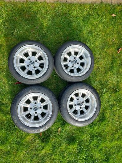 4x108 minilites type alloys deep dish 13"