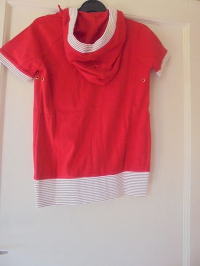 Short Sleeve Zip Up Hoodie for Sale