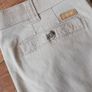 Meyer men's beige trousers featuring a textured fabric W38 L32 Image 2