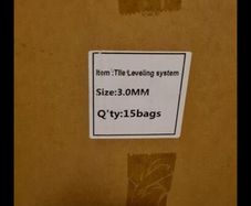 Tile levelling clips Bulk Buy 3mm