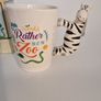 Zebra Shaped Handle Mug Ceramic Height 12cm Width 13.5cm Depth 8.5cm Image 8