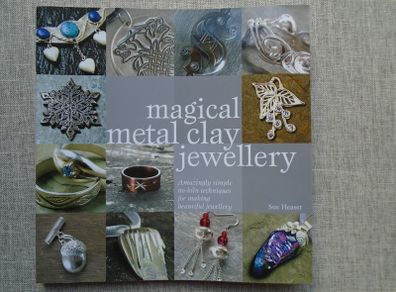 Magical metal clay jewellery,Paperback book,Craft book, Jewellery making book,