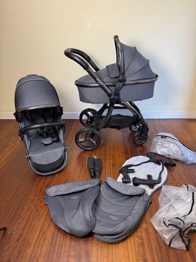 New condition Egg2 double or single pram