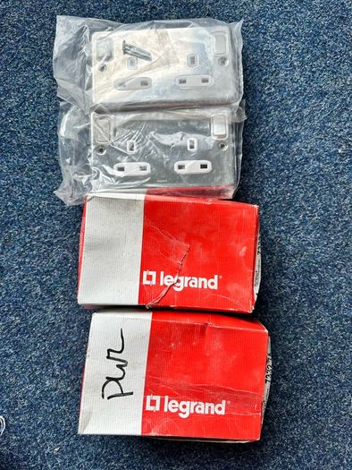 Hamilton Legrand Synergy Crabtree Electrical Accessories Mixed Lot