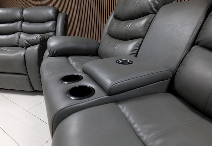 3+2 Roma Plus Wireless Charging Recliner Sofa Set