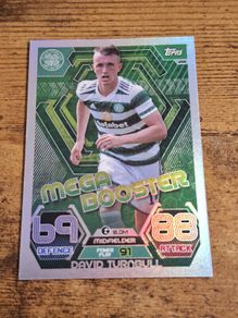 Topps Match Attax, SPFL 2022-23, Card 266, David Turnbull, Celtic, Mega Booster - free standard postage