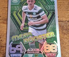 Topps Match Attax, SPFL 2022-23, Card 266, David Turnbull, Celtic, Mega Booster - free standard postage
