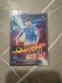 Charlie Gray Topps Premier League 2026/27 Quasar RC #QU11 Manchester City Rookie