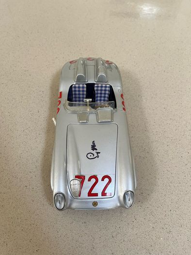 Mercedes 300 SLR signed by Sir Stirling Moss with COA 1/18