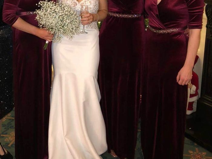 Folkster Bridesmaid dress (1 size small available)