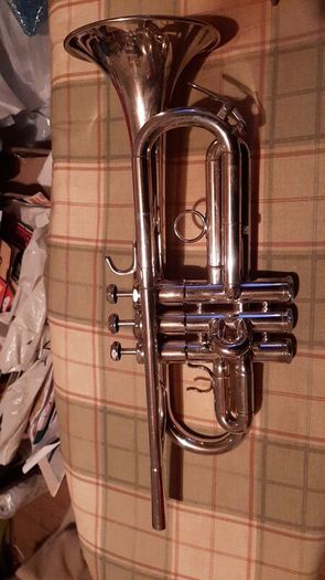 Vintage Schilke E1 trumpet in Key of E Flat and D