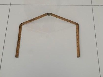 Vintage RABONE 36 inch Boxwood Ruler 1167