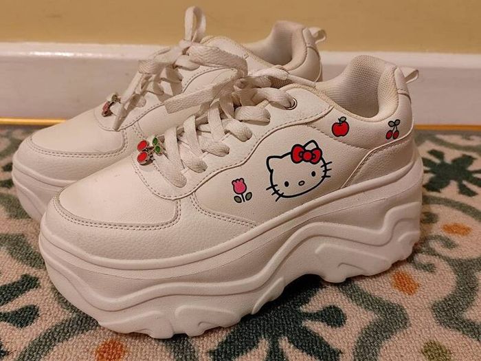 Bershka x Hello Kitty Limited Edition XL Platforms (Perfect Condition)