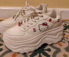 Bershka x Hello Kitty Limited Edition XL Platforms (Perfect Condition)