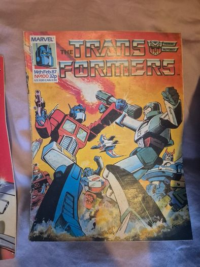 Vintage Marvel UK Transformers Comics 1980s  115 plus Issues  Annuals and Specials  Job Lot