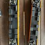 Hornby intercuty coaches. These items are an OO gauge model railway passenger coach featuring the classic orange and black Irish Rail (Iarnrod Eireann) InterCity livery. Image 4