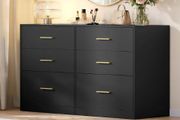Chest of Drawers Modern Sideboard Storage Cabinet for Living Room Bedroom 6 Drawers