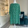 Ladies Green & White Short Sleeved Top from In extenso Size: UK 26 / EU 54 Image 3