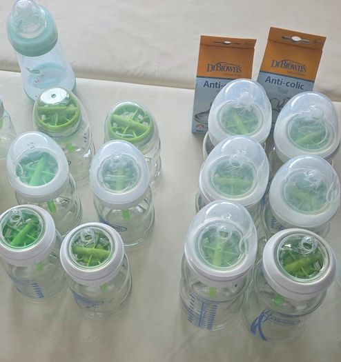 Dr Brown's baby bottles Glass Wide-Neck 150ml & 270ml