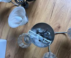 2 chandeliers