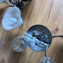 2 chandeliers