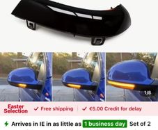 Volkswagen sequential wing mirror lights