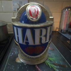 This Harp Lager light-up counter font