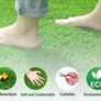 Artificial Grass Turf Astro Turf 3.3x33ft Grass Carpet Roll Indoor & Outdoor Faux Grass Carpet Rug Fire Resistant Realistic Synthetic Grass Turf Lawn Mat for Pet Patio Garden Balcony Wedding (FREE POSTAGE) Image 3