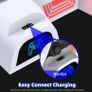 PS5 Vertical Stand with Headset Holder and Power Supply for PS5 Disc & Digital Edition Dual Controller Charging Station, 3 Levels Adjustable Fan Speed, 10 Game Rack Organizer (FREE POSTAGE) Image 4