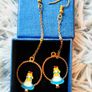Alice in Wonderland Earrings Image 7