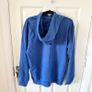 Blue "Child of 1973" Hoodie Mens Medium Image 3