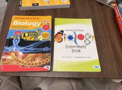 Biology Plus. Leaving Cert Book and Experiment Book