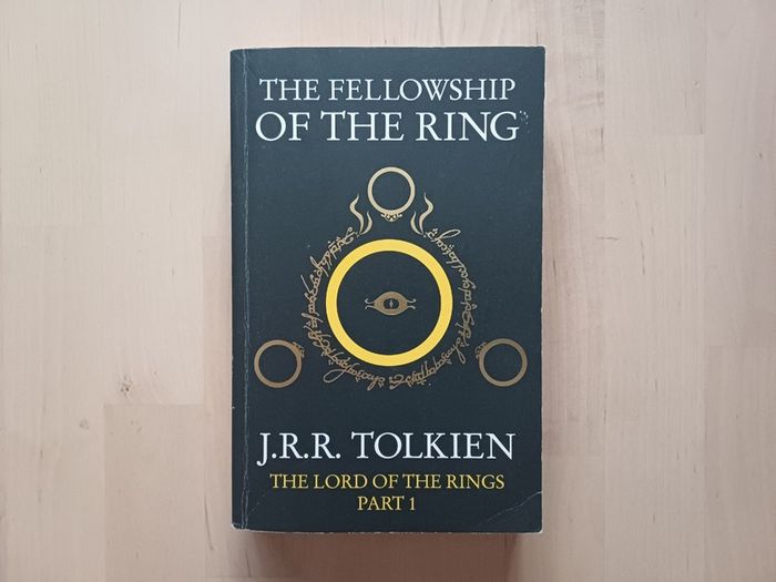 The Lord of the Rings Part #1 - The Fellowship of the Ring by JRR Tolkien (Fantasy Paperback 2011)