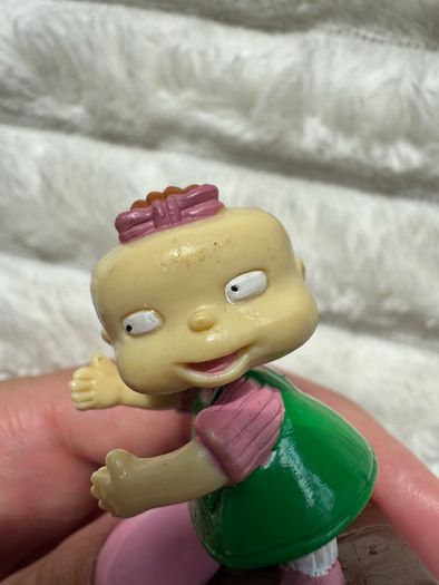 2001 Lil Lillian DeVille 2" Weetos Cereal EUROPE PVC Action Figure Rugrats Used Please look at the pictures