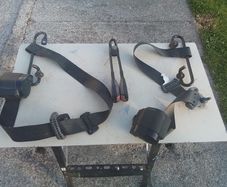 Ford Fiesta Mk2 Front Seat Belts.