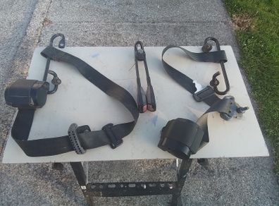 Ford Fiesta Mk2 Front Seat Belts.
