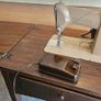 Singer 185K Antique Sewing Machine with Table Image 7