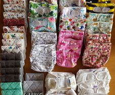 Birth to Potty reusable nappies
