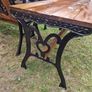 cast iron garden table Image 4
