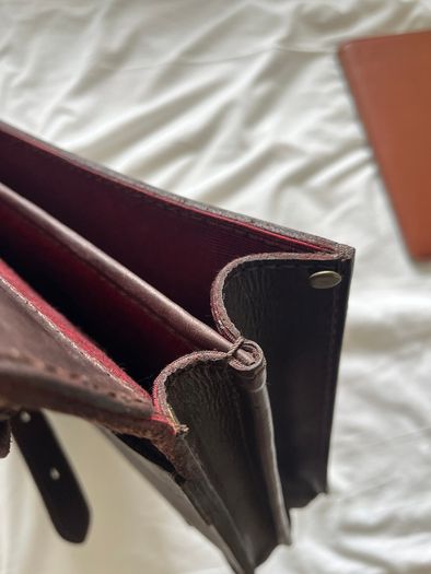 Cravar - Leather messenger bag