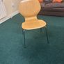 Stackable wooden chairs Image 2