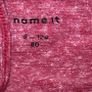 Baby Girls Pink Long Sleeved Dress from Name It Age 9-12 months / EU 80cm Image 2