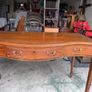 Antique Mahogany Desk Image 4